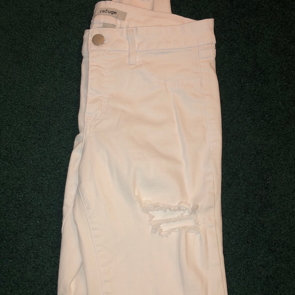 Refuge high waisted ripped jeggings